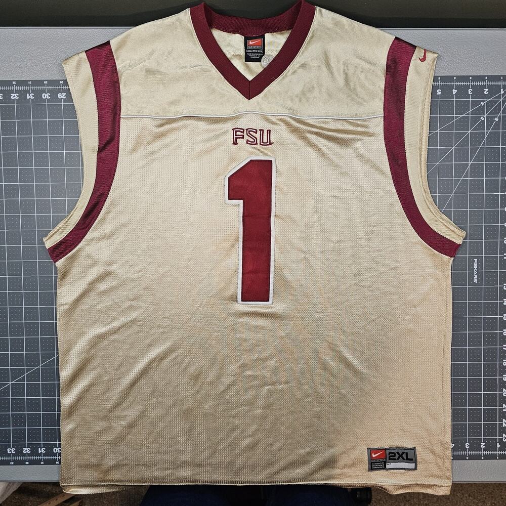 Vintage Florida State Jersey XXL Nike Seminoles 90s Football Acc Streetwear Y2k